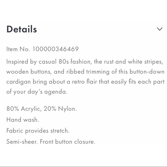 NWT Modcloth Striped Commitment Cardigan - Picture 3 of 5